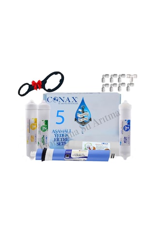 CONAX Kapalı Kasa 5 li (5 AŞAMALI) Filtre Seti LG Membranlı
