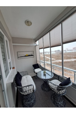 Bahçe Balkon Takımı, Bahçe Sandalyesi, Bahçe Masası Beyaz - Siyah