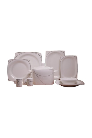 Maxx Doria Vega Lines 12 Kişilik 60 Parça Yemek Takımı Pa2034