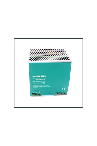 TWOMASTER-PS-480-24 Güç Kaynağı 24VDC 20A