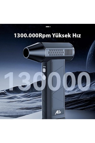 Coofbe 130000 Rpm 160w Ultra Hızlı Hava Üfleme Makinası Turbo Fan Su İtici Üfleme Cihazı Hava Üfleyici
