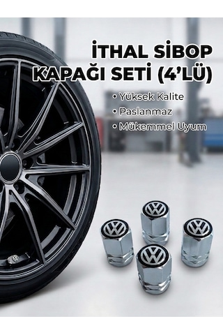 Volkswagen Grubu İle Uyumlu Alüminyum Altıgen Sibop Kapak Seti Gümüş - İthal Sibop Kapağı 4lü Set Volkswagen Grubu İle Uyumlu Alüminyum Altıgen Sibop Kapak Seti Gümüş - İthal Sibop Kapağı 4lü Set