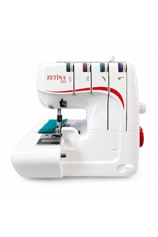 Zetina 325 3-4 İplik Ev Tipi Overlok Makinası Beyaz