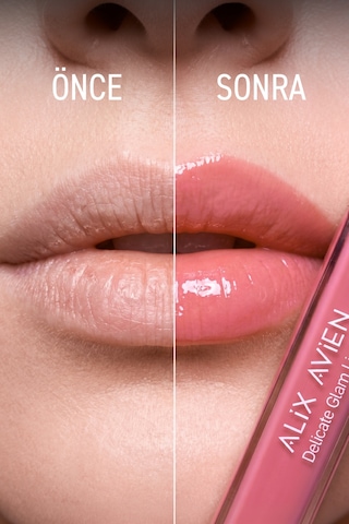 Kalıcı & Suya Dayanıklı Dudak Parlatıcı Tint - Delicate Glam Lip Tint 707 Stunning Cherry Pembe