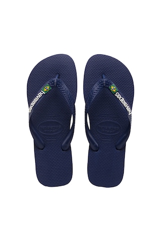 Havaianas Brasil Logo Erkek Lacivert Terlik 4110850 Lacivert