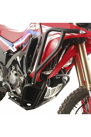 GP Kompozit Honda CRF250 Rally 2023-2024 Uyumlu Motor Koruma Demiri Seti Siyah