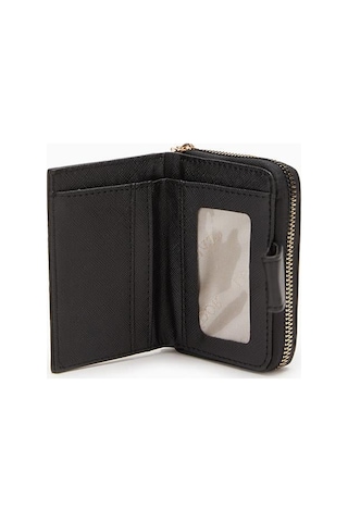 Levidor Fermuarlı Kadın Cüzdan - Siyah Siyah