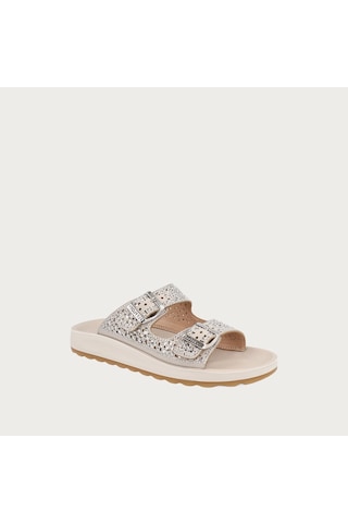 6351 Light Grey Terlik Kadın 77 169 Kz Fly Flot Synthetıc