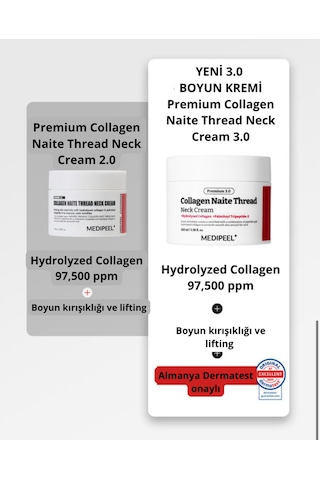 Medipeel Medi-peel Naite Thread Neck Cream 100 Ml Peptit Ve Kollajen Içeren Boyun Lifting Kremi 3.0