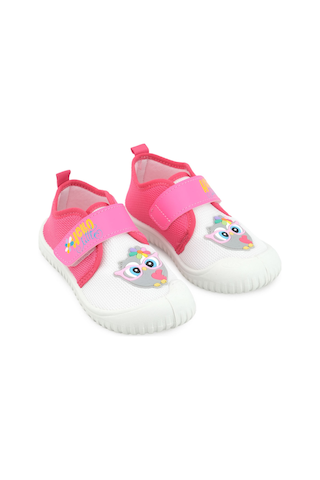 Gezer Yazlık Kız Çocuk Pvc Taban Cırt Cırtlı Ayarlanabilir Keten Günlük Ayakkabı Ga2ypm.03406.00.t03.0a Fuşya