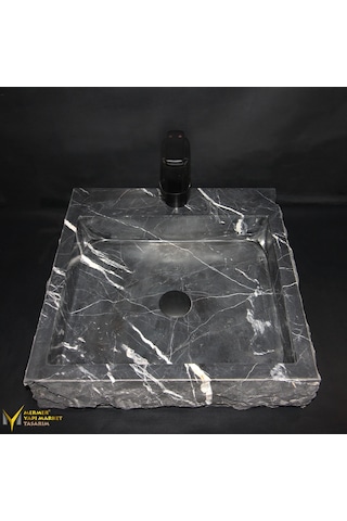 Toros Siyah Batarya Çıkışlı Patlatma Lavabo