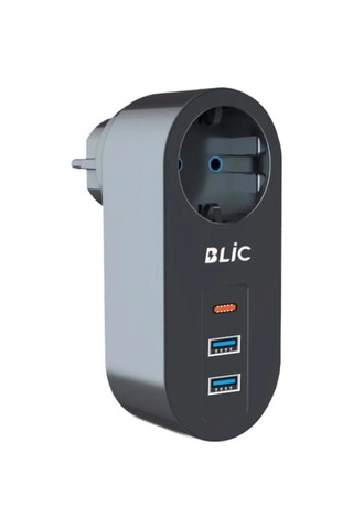 Ftr-07 2xusb 1xtypec Termal Akım Korumalı Isıya Dayanıklı Tekli Priz 0