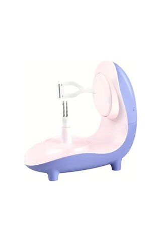 Honeybeeshop Pembe Dahili Bataryalı Elektrikli Meyve Dilimleyici Portakal Ve Diğer Meyveler İçin Mutfak Aleti Usb Şarjlı 1 Parça