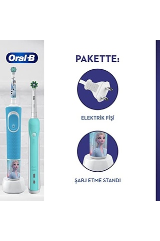 Pro Aile Paketi Şarj Edilebilir Diş Fırçası Pro 1-700 + Kids Karlar Ülkesi Diğer