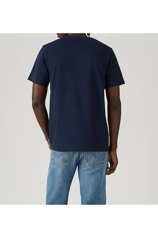 Levi's Erkek Desenli Logo Baskılı Lacivert T-shirt - A2823-0317 Lacivert