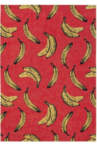 Pop Banana Halı Kaymaz Taban Pet Malzeme Pop Art Tasarım Zemin Uyumlu 240x340