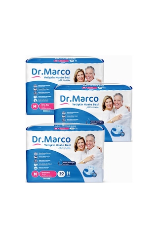 Dr. Marco Yetişkin Bel Bantlı Hasta Bezi M 90'lı