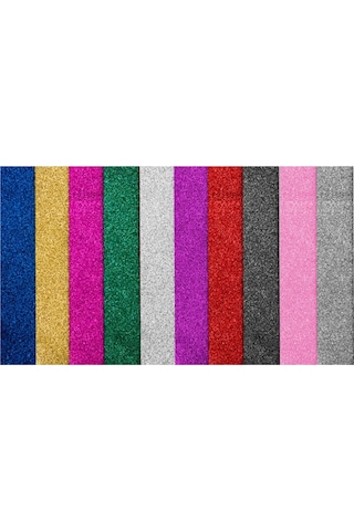 Sanatsal Simli Karton 50x70 10lu Karışık Kağıt Ürünleri