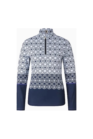 Bogner Sport First Layer Beline Termal Kadın Kayak Içlik İçlik Koyu Mavi-beyaz