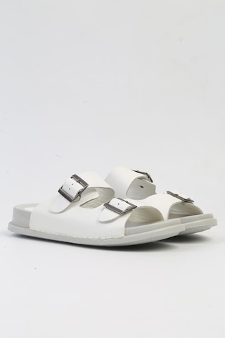 Pierre Cardin Pc-7176- 3805 Beyaz-kadın Terlik Beyaz