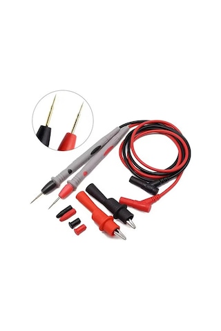 Funtree 1000v 20a 10a Dijital Multimetre Test Probu, Universal Klipsli Feeler Set