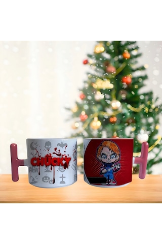 Chucky Kupa Bardak Tek Adet 0105 Çok Renkli