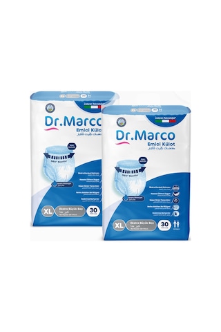 Dr. Marco Yetişkin Emici Külot XL 60'lı