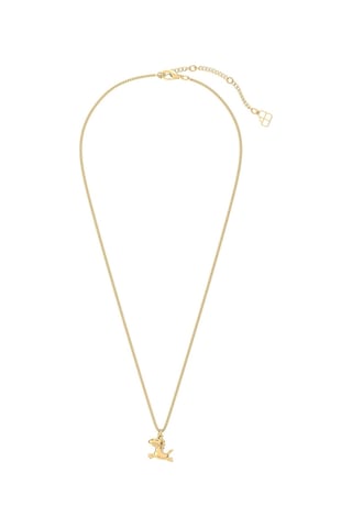 Chocli 18 Ayar Altın Kaplama Uçan Unicorn Kolye