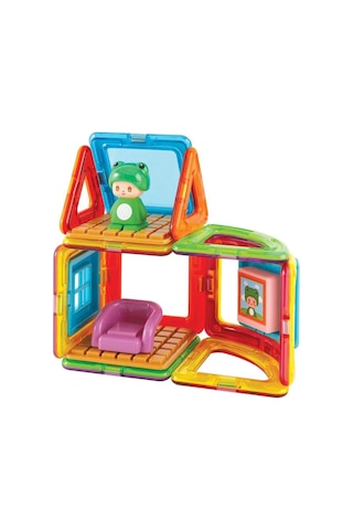 Magformers Mıknatıslı Cube Houseset - Frog - 20 Parça