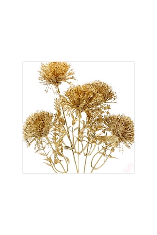 Yapay 5 Dallı Tomurcuk Cipso Demeti, 35cm X 20cm Diğer