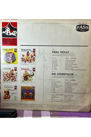 Frau Holle & Die Sterntaler - Grimm's Märchen - Paul Lasner Lp