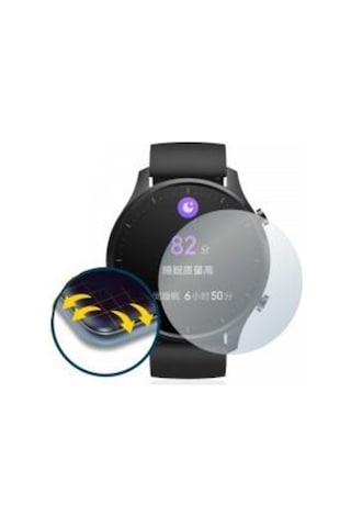 Ecr Mi Watch Colours Hd-Şeffaf Gerçek Kırılmayan Nano Ekran Koruy