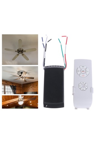 Homyl Tavan Vantilatörü Işık Uzaktan Kumanda Seti Club Dorm