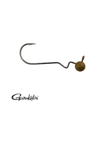 Gamakatsu Preda Gama 5.2g Skipgapshaky Jig Head Zoka Kahve 4/0