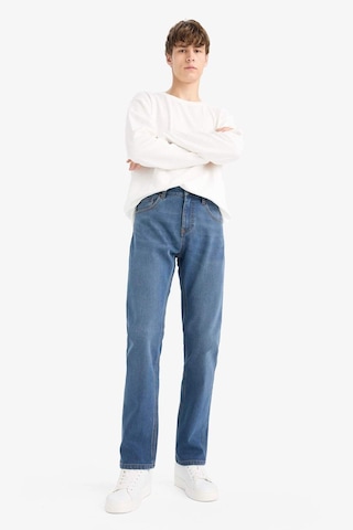 Defacto Sergio Regular Fit Normal Bel Boru Paça Jean Pantolon V0794az25wnnm28 Mavi-nm28