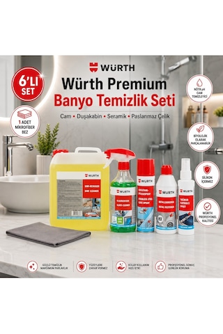 Würth Banyo Temizlik Seti