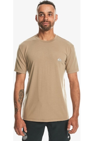Quiksilver Coastal Run Ss Tımber Wolf Erkek T-Shırt Eqykt04311-34 001