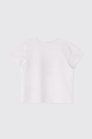 Panço Kız Bebek Şort Tişört 2'li Fuşya Alt Üst Takım 2611gb17027 Pembe