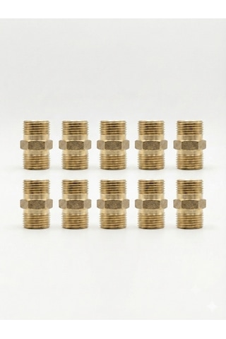 3/8 Sarı Nipel - 10lu Paket