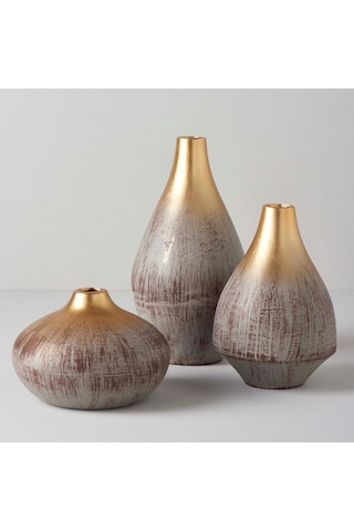 Linens Levina Seramik 21x15 Cm Vazo