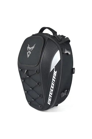 Motocentric Mc-0102 Su Geçirmez Motosiklet Kuyruk Çantası Gri