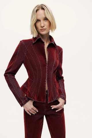 N26kd5322 Nocturne Ceket Bordo
