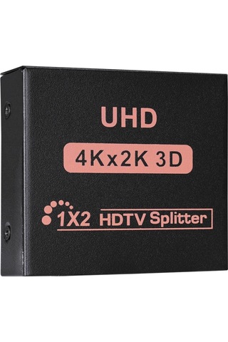 Hytech Hy-lu2, 2xhdmı, 2k-4k, Monitör Çoklayıcı, 1pc-2monitör