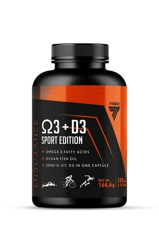 Trec Omega 3 + D3 Vitamin 2000 Uı Sport Edıtıon 120caps
