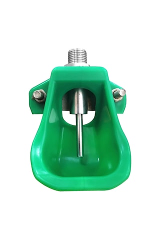 Leezsing Domuz Ve Kuzu İçme Kasesi - Plastik Otomatik Su İçirici - Paslanmaz Çelik Aksesuarlar İle Yeşil