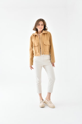 Ftz Women Kadın Kaşe Ceket Camel Rbn4070-camel Camel