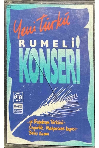 Plak Değildir Kaset Tir Yeni Türkü Rumeli Konseri Kaset