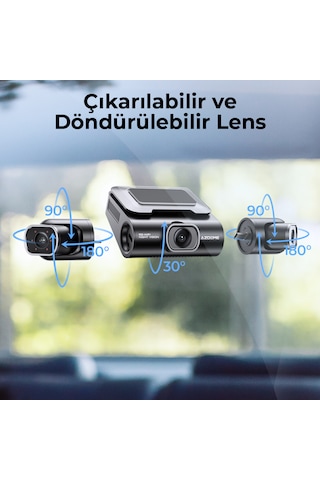 Azdome M660 4k 4 Kameralı 64gb Hafıza Kartlı Araç Kamerası