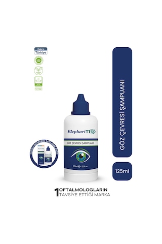 Tto Blepharitto Göz Çevresi Bakım Şampuanı 125 Ml