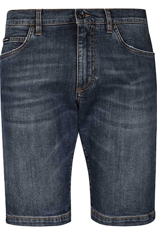 Dolce & Gabbana Dolce&Gabbana Jean Erkek Şort Gy4Jed Mavi